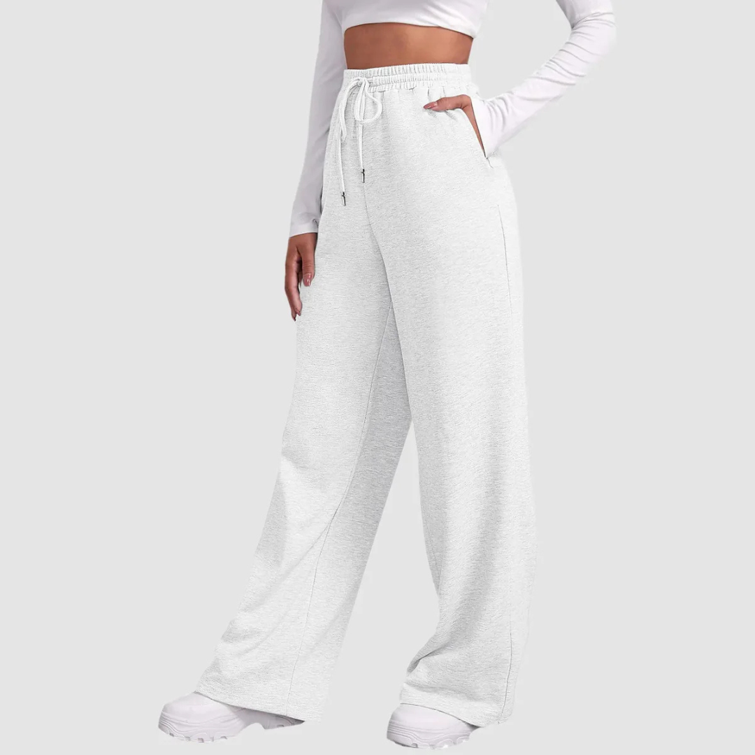 Women’s High-Waisted Jogger Trousers | Wide Leg