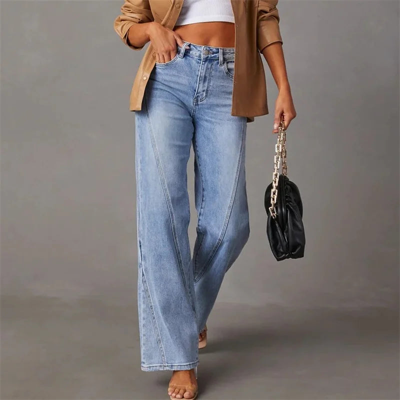 Women’s High Waisted Jeans | Wide Leg