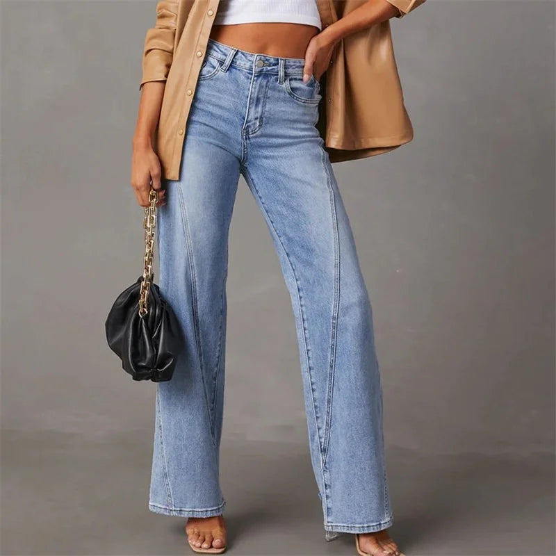 Women’s High Waisted Jeans | Wide Leg