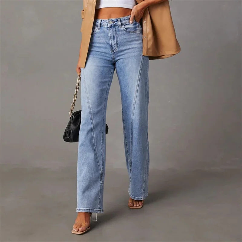 Women’s High Waisted Jeans | Wide Leg