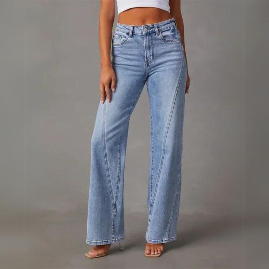 Women’s High Waisted Jeans | Wide Leg