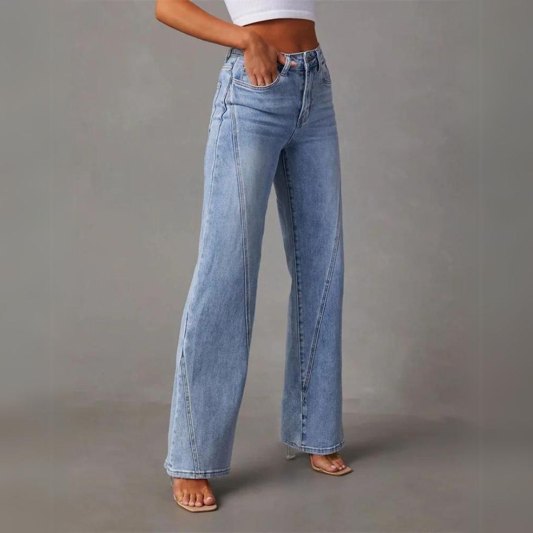 Women’s High Waisted Jeans | Wide Leg