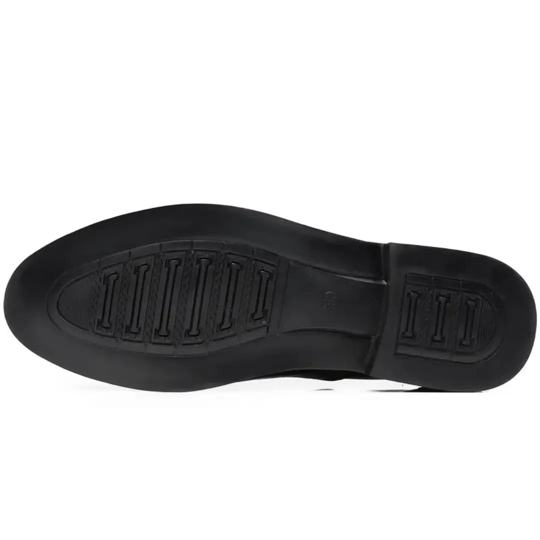 Men's Classic Oxford Dress Shoes with Brogue Detailing